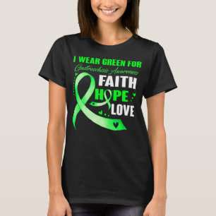 Camiseta Eu Visto Verde Por SENSIBILIZAÇÃO GASTROSCHISIS Fé
