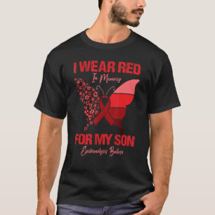 Camiseta Eu Visto Vermelho Na Memória Do Meu Filho Touro De
