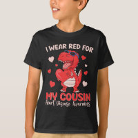 Eu Visto Vermelho Para A Sensibilização Da Minha P