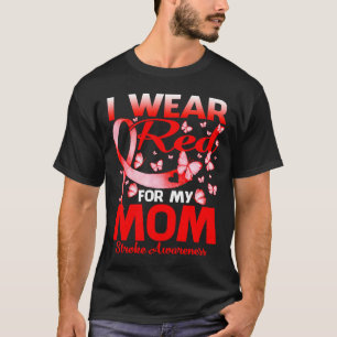 Camiseta Eu Visto Vermelho Para Minha Mãe Enganar