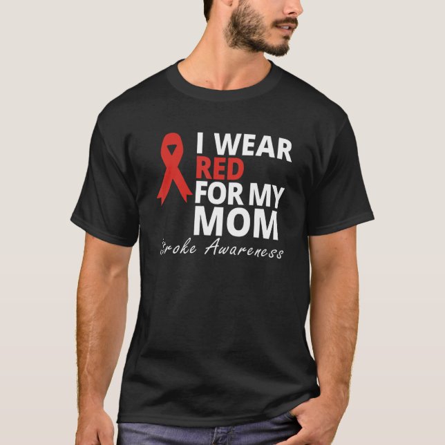 Camiseta Eu Visto Vermelho Pela Minha Mãe Causar Consciênci (Frente)