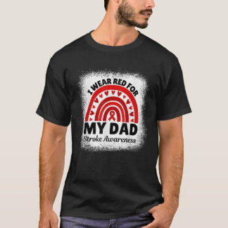 Camiseta Eu Visto Vermelho Pelo Meu Pai Traço De Consciênci