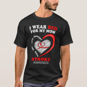 Camiseta Eu Visto Vermelho Por Minha Mãe Trair Fósforo Do G
