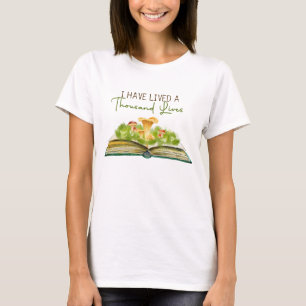 Camiseta Eu Vivi Mil Vidas