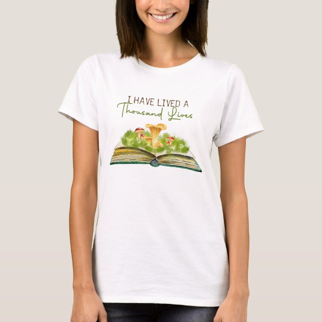 Camiseta Eu Vivi Mil Vidas (Frente)