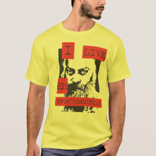 Camiseta Eu vivo espontâneamente