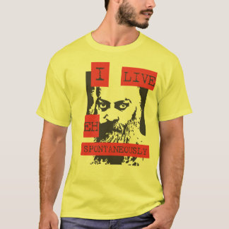 Camiseta Eu vivo espontâneamente