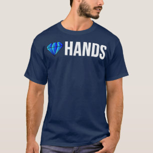 Camiseta EU VIVO LIFE DiamondMãos na Rua Wallstreet Bets St