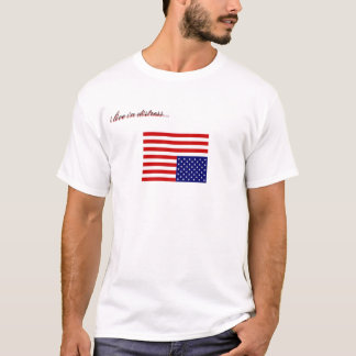 Camiseta eu vivo na aflição…