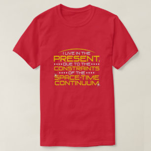 Camiseta Eu vivo no atual…