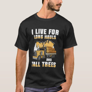 Camiseta Eu Vivo Por Longo Tempo Registros Transportadores