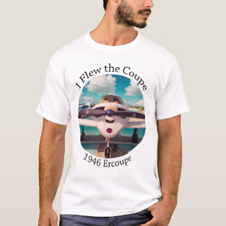 Camiseta Eu voei no Coupe - Ercoupe 1946