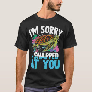 Camiseta EU VOLTEI PARA VOCÊ pelas tartarugas