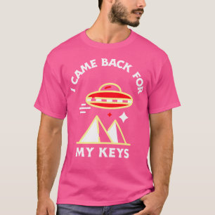 Camiseta Eu Voltei Por Minhas Chaves Ufo