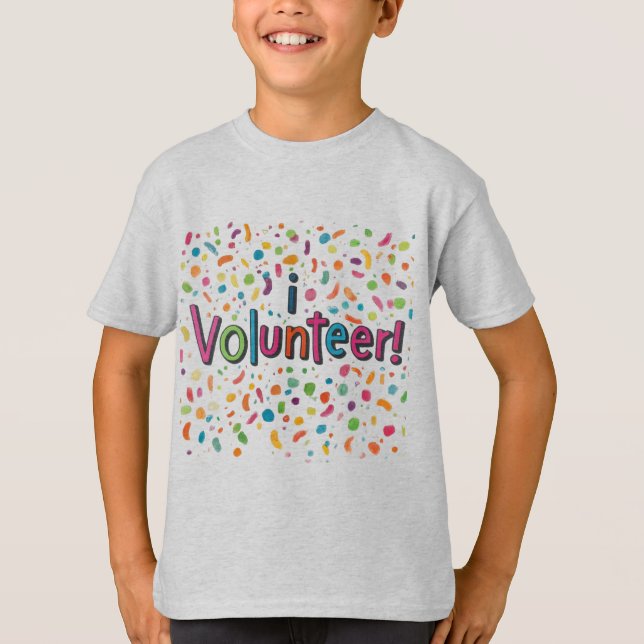 Camiseta Eu Voluntário (Frente)