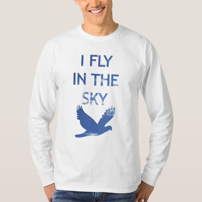Camiseta Eu Voo No Céu (Frente)