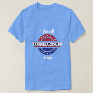 Camiseta Eu votei… duas vezes