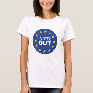 Camiseta Eu votei fora