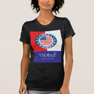Camiseta Eu votei o t-shirt