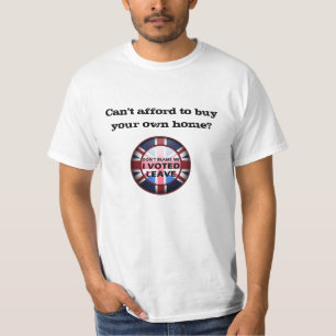 Camiseta Eu votei o t-shirt do alojamento da licença