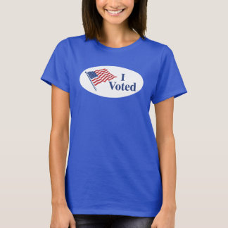 Camiseta Eu votei Sticker Women's Tee