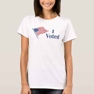 Camiseta Eu votei Sticker Women's Tee