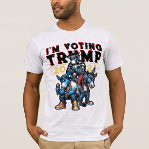 CAMISETA EU VOTO PARA A TRUMP 2024