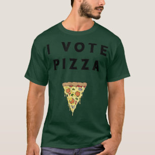 Camiseta Eu Voto Pizza, Eu Adoro Pizza 1384