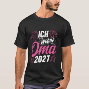 Camiseta EU VOU anunciar gravidez da vovó em 2027