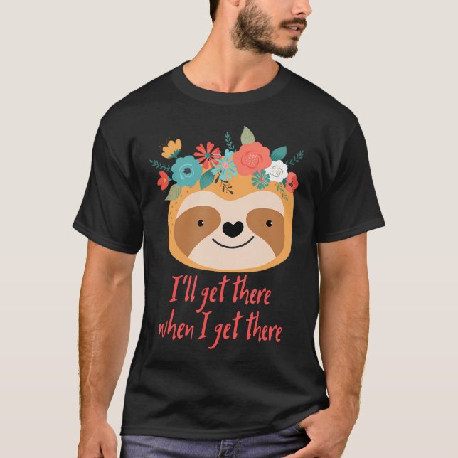Camiseta Eu Vou Chegar Lá Quando Eu Chegar Lá Na Lama (Frente)