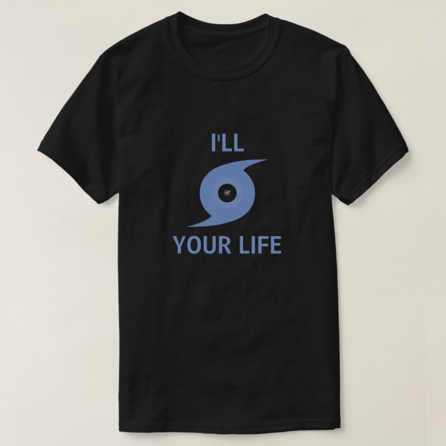 Camiseta Eu vou furar sua vida v2 (Frente do Design)