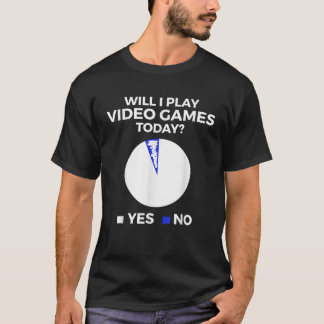 Camiseta Eu vou jogar Videos games hoje Engraçado Jogos