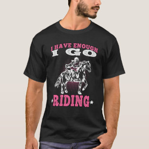 Camiseta Eu vou Montar a Cavalo Cavaleiro