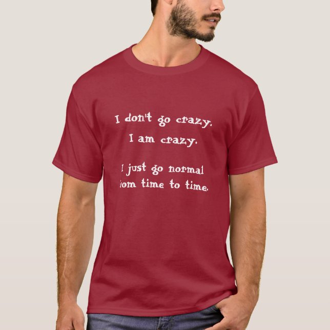 Camiseta Eu vou normal (Frente)