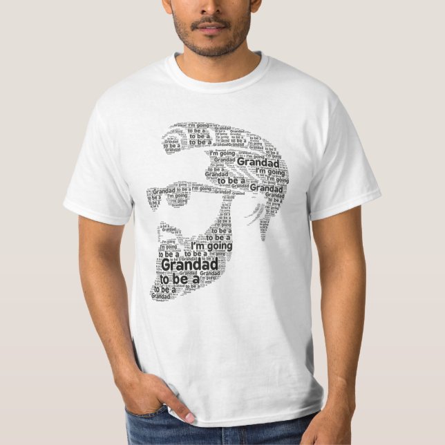 Camiseta Eu vou ser um vovô T-Shirt (Frente)