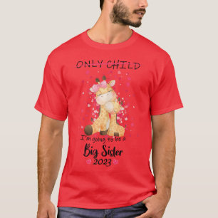Camiseta Eu vou ser uma grande irmã 2023.