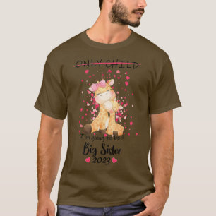 Camiseta Eu vou ser uma grande irmã 2023.