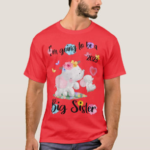 Camiseta Eu vou ser uma Irmã Grande 2023.