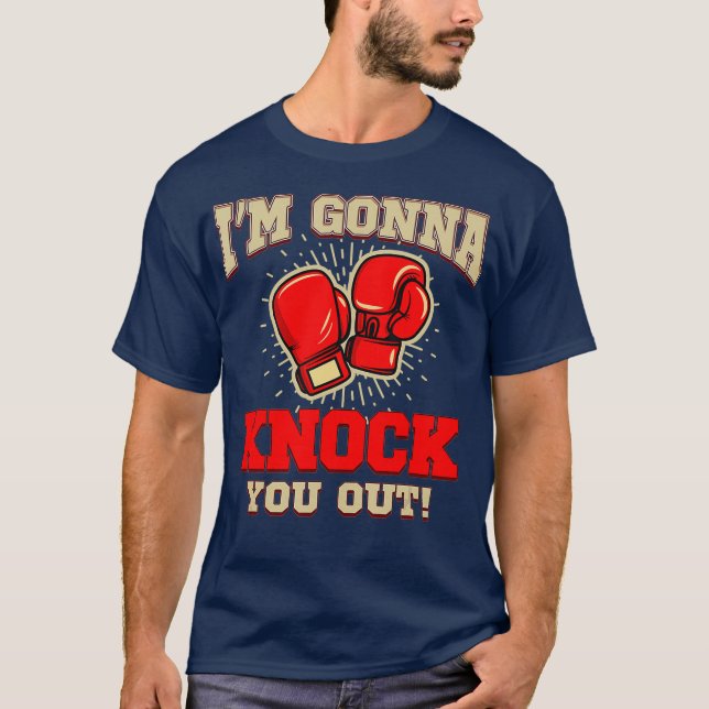 Camiseta Eu Vou Te Dar Um Presente No Kickbox (Frente)