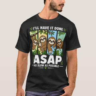 Camiseta Eu Vou Ter Feito O Mais Rápido Possível Tão Devaga