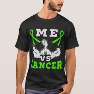 Camiseta Eu vs Câncer de figado Cancer Eu Visto Verde