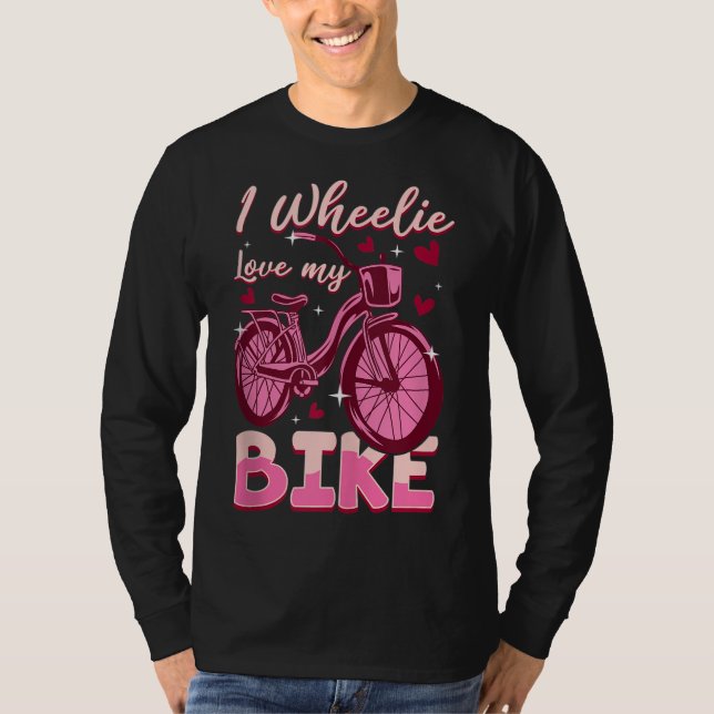 Camiseta Eu Wheelie Amo Minha Bicicleta (Frente)
