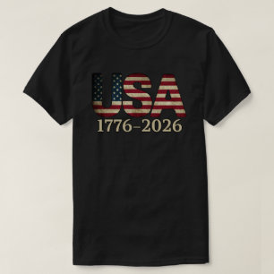 Camiseta EUA 1776-2026 Patriótico