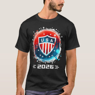 Camiseta EUA 2026 Vá Estados Unidos Esporte EUAeam 2026 EUA