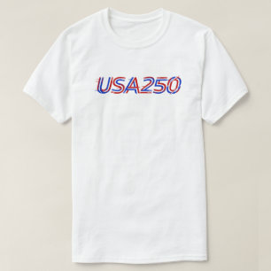 Camiseta EUA 250º Aniversário 1776-2026 Patriótico American