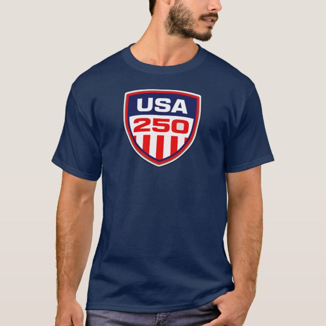 CAMISETA EUA 250 (Frente)
