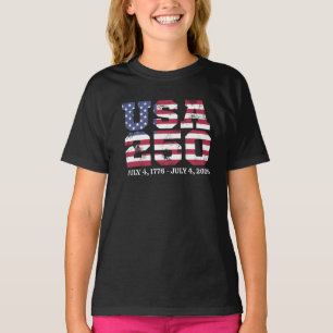 Camiseta EUA 250 4 De Julho