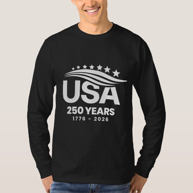 Camiseta EUA 250 anos (Frente)