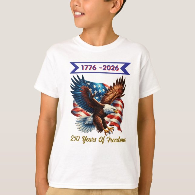 Camiseta EUA 250 Anos  (Frente)