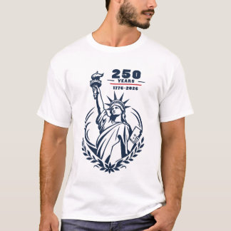 Camiseta EUA 250 Anos 1776-2026